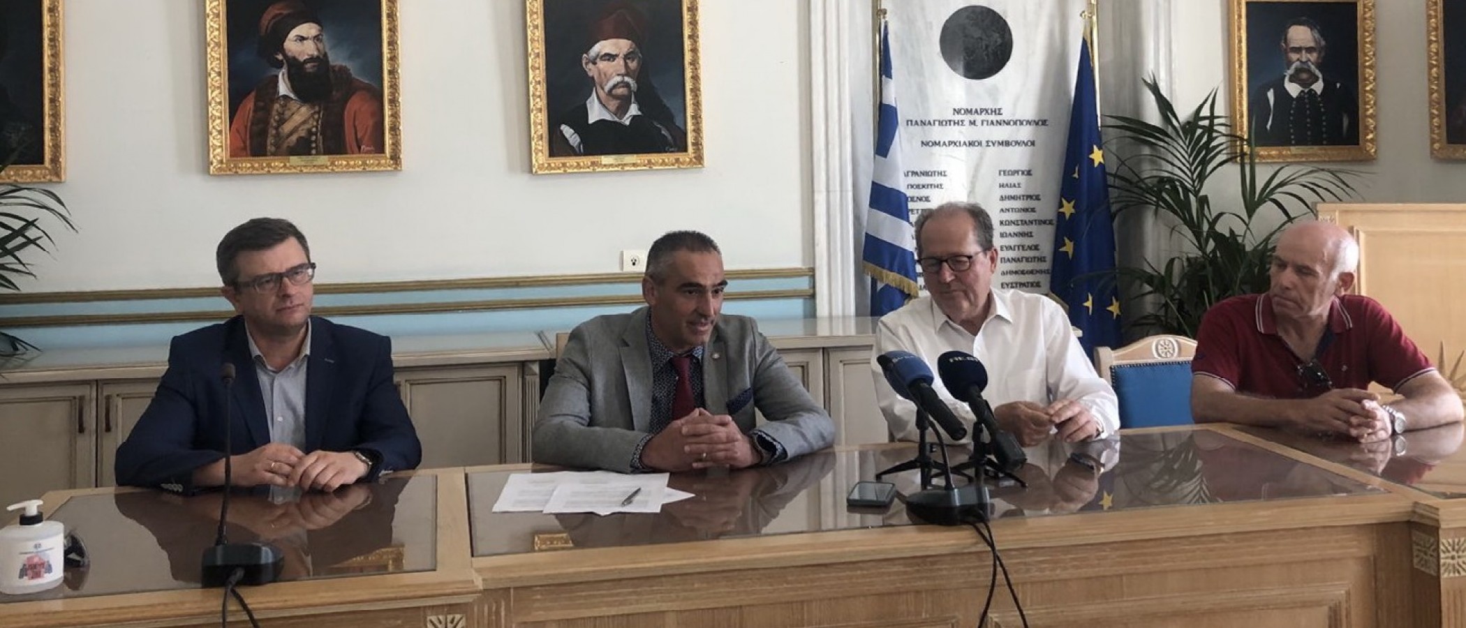 A Programme Contract signed for fighting against insects to the chestnut tree between the Agricultural University of Athens and the Region of Peloponnese