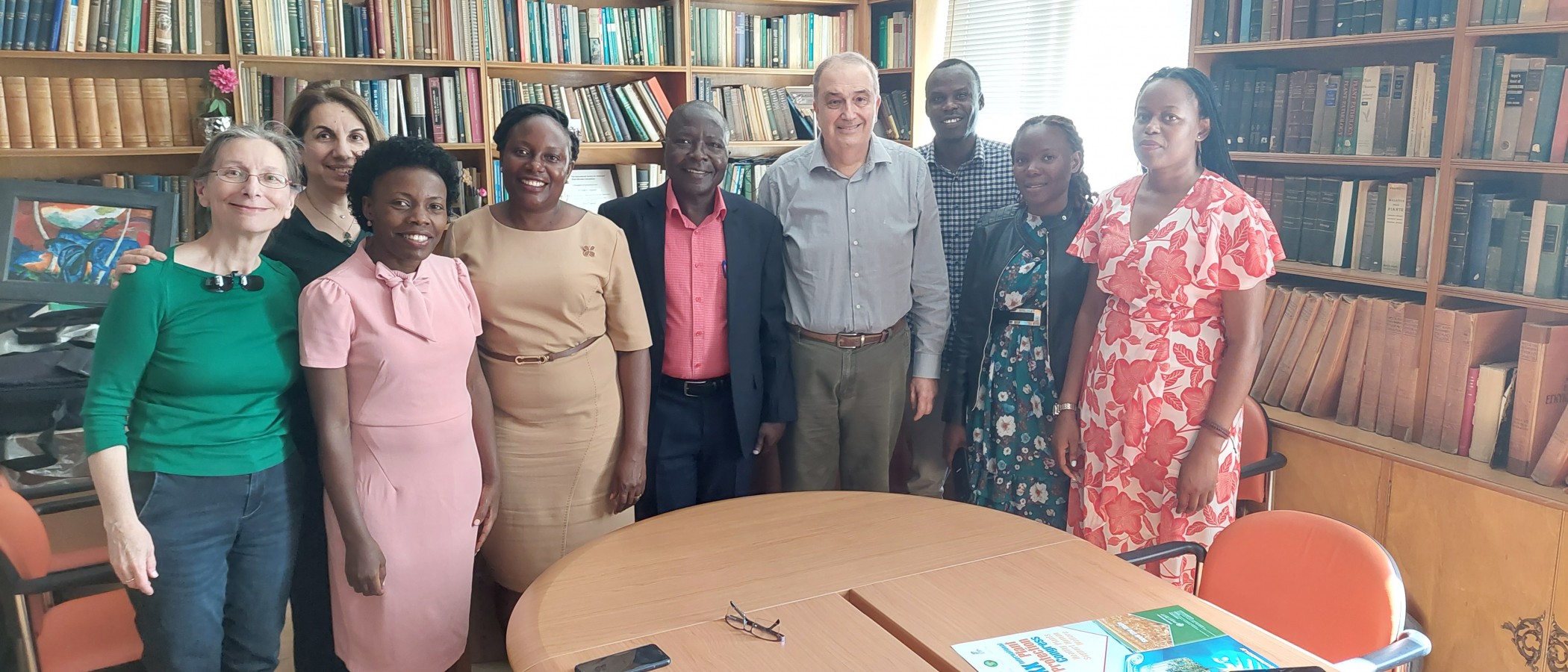 Επίσκεψη αντιπροσωπείας του Uganda Christian University της Ουγκάντα στο Γεωπονικό Πανεπιστήμιο Αθηνών.
