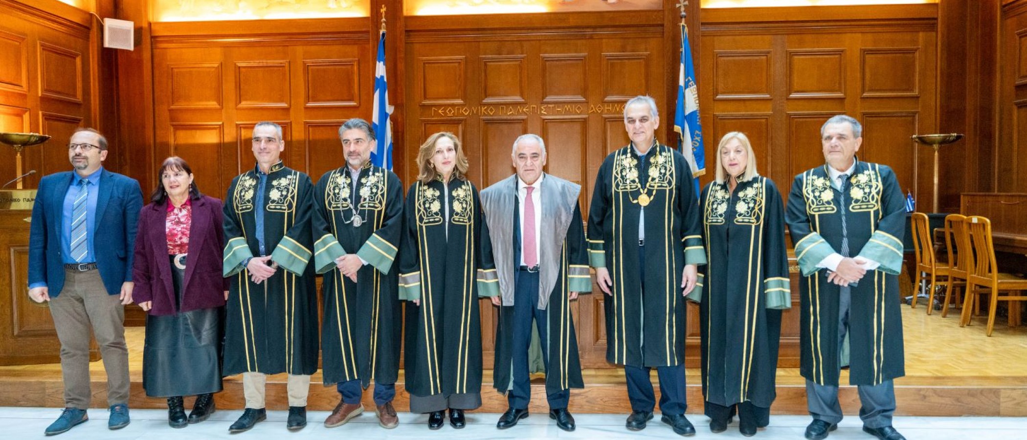 Announcement of the President of the Professional Chamber of Athens Mr. Ioannis Hatzitheodosiou, as an Honorary Doctor of the Agricultural University of Athens